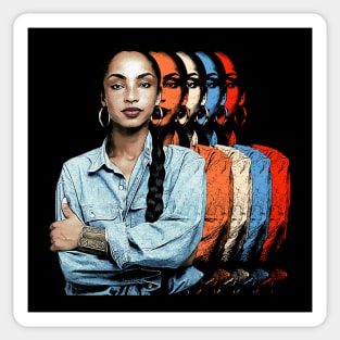 Shadow Classic Retro Sade Sticker